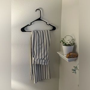 hot kiss trousers women’s striped long flare work pants ladies slacks